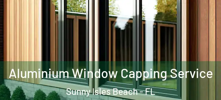 Aluminium Window Capping Service Sunny Isles Beach - FL