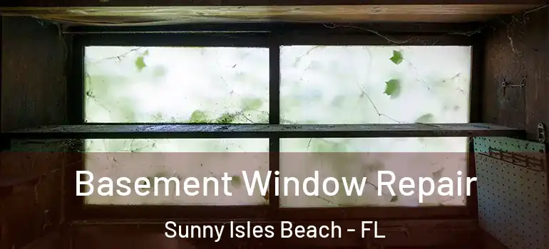  Basement Window Repair Sunny Isles Beach - FL