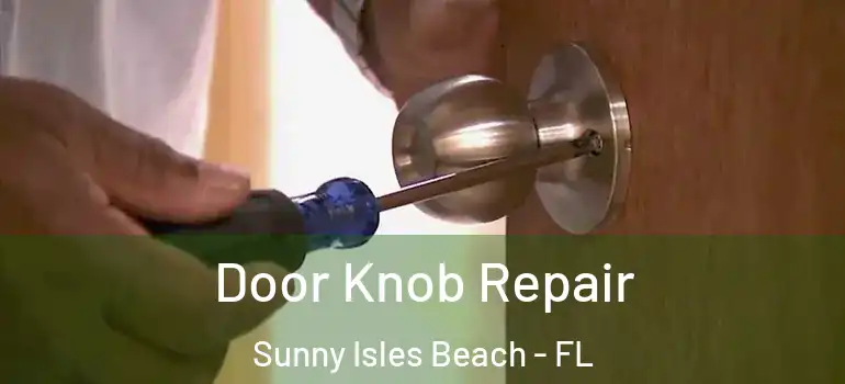  Door Knob Repair Sunny Isles Beach - FL