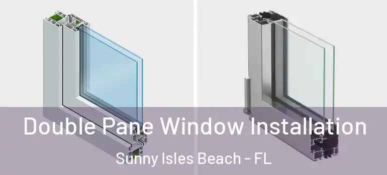  Double Pane Window Installation Sunny Isles Beach - FL