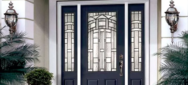 Stained Glass Door Panels in Sunny Isles Beach, FL