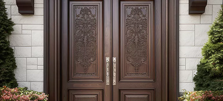 Double Front Doors in Sunny Isles Beach, FL