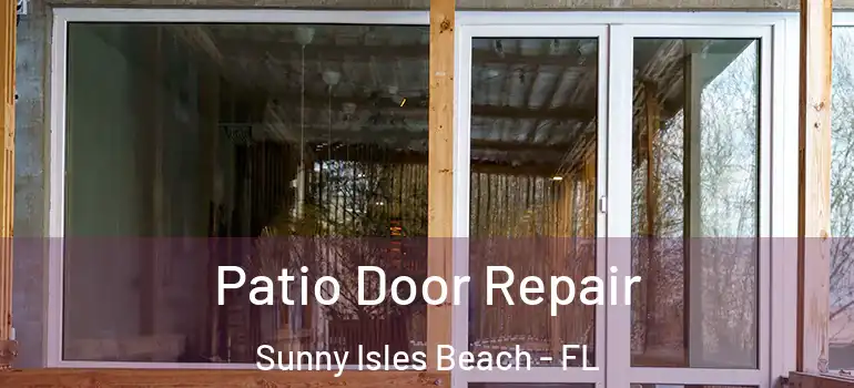  Patio Door Repair Sunny Isles Beach - FL