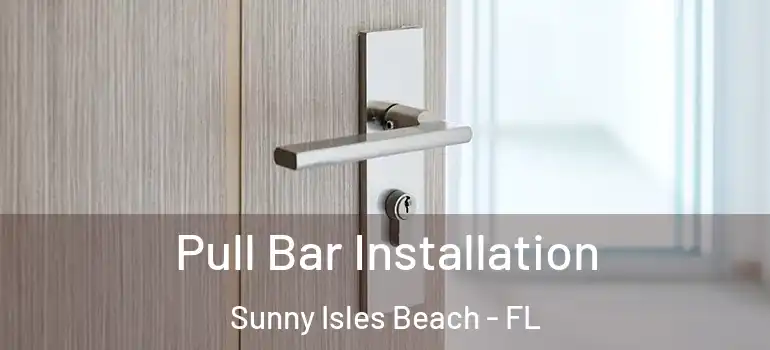  Pull Bar Installation Sunny Isles Beach - FL
