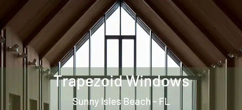 Trapezoid Windows Sunny Isles Beach - FL