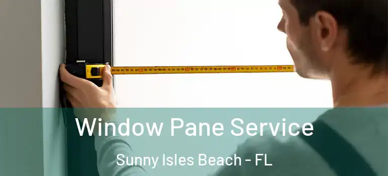  Window Pane Service Sunny Isles Beach - FL
